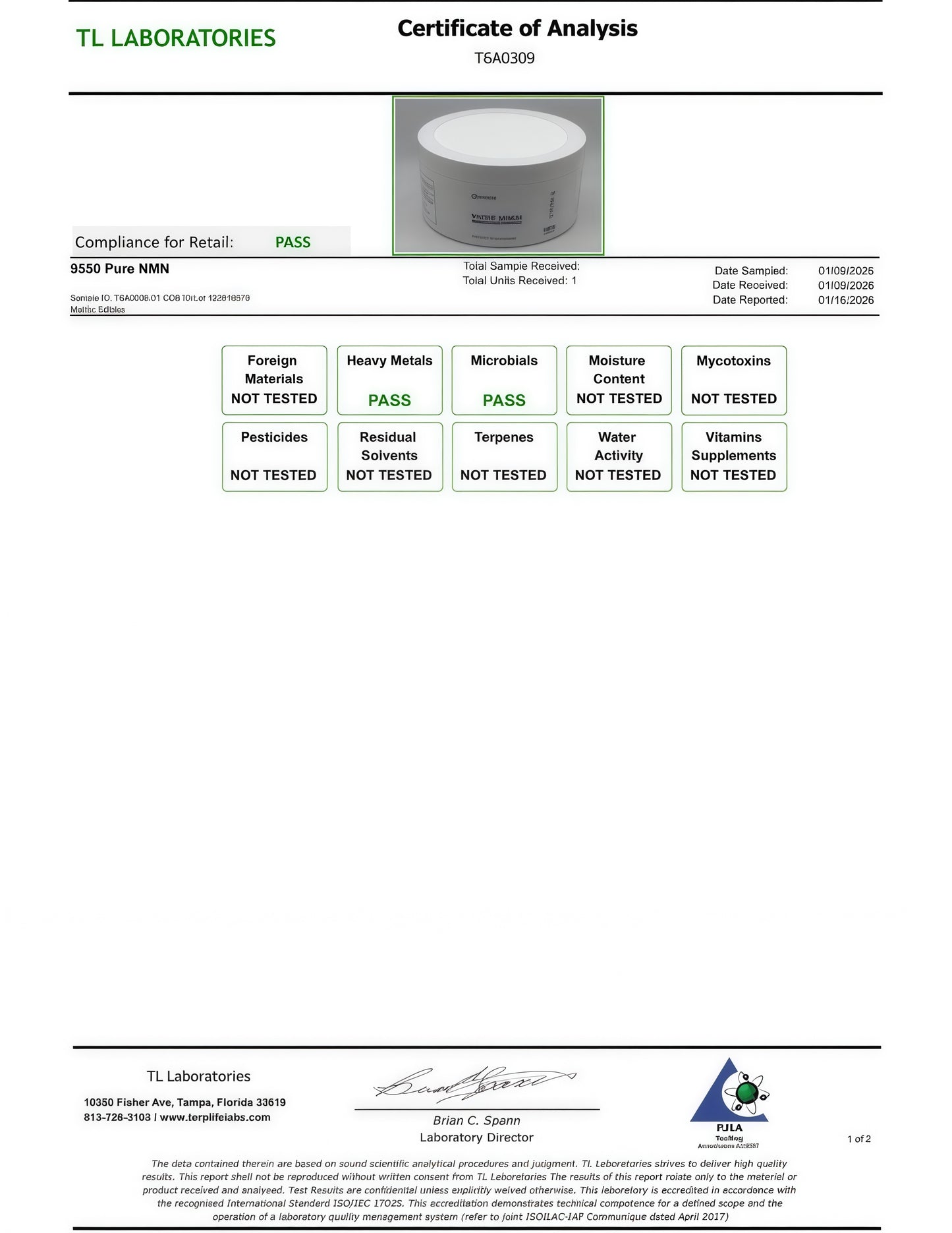 RENUE by Science NMN Powder| 100g FastDissolve Powder Supplement | 500mg Nicotinamide Mononucleotide per Serving |Manufactured in The USA Third-Party Tested